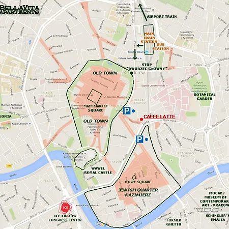 Caffe Latte, Center Cracovia