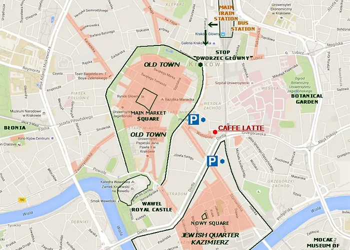 Caffe Latte, Center Cracovia